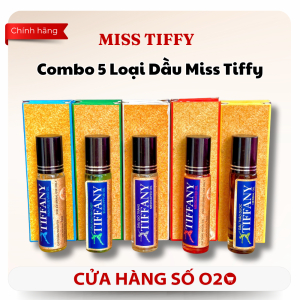 Combo 5 Loại Dầu Miss Tiffy